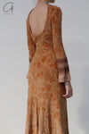 mame kurogouchi velvet jacquard dress MM22SS JS005